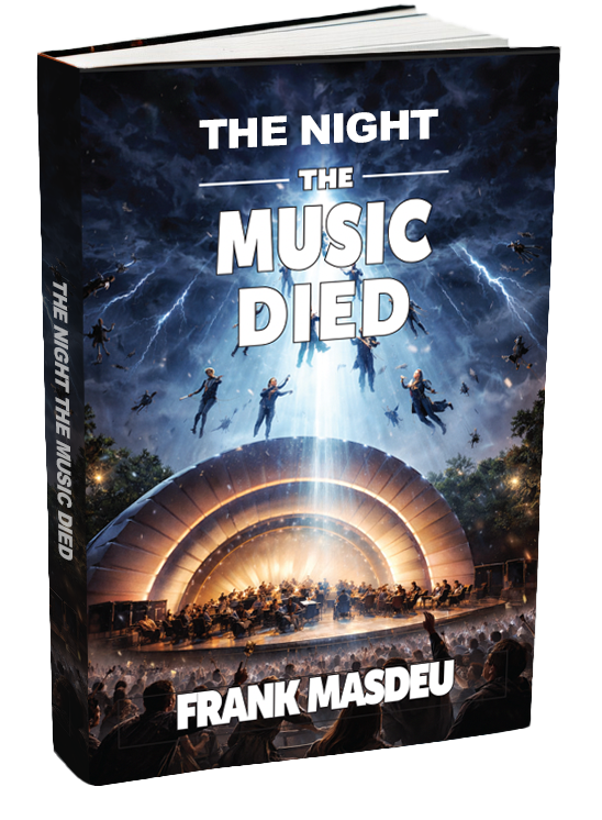The Night the Music Died — book cover by Frank Masdeu